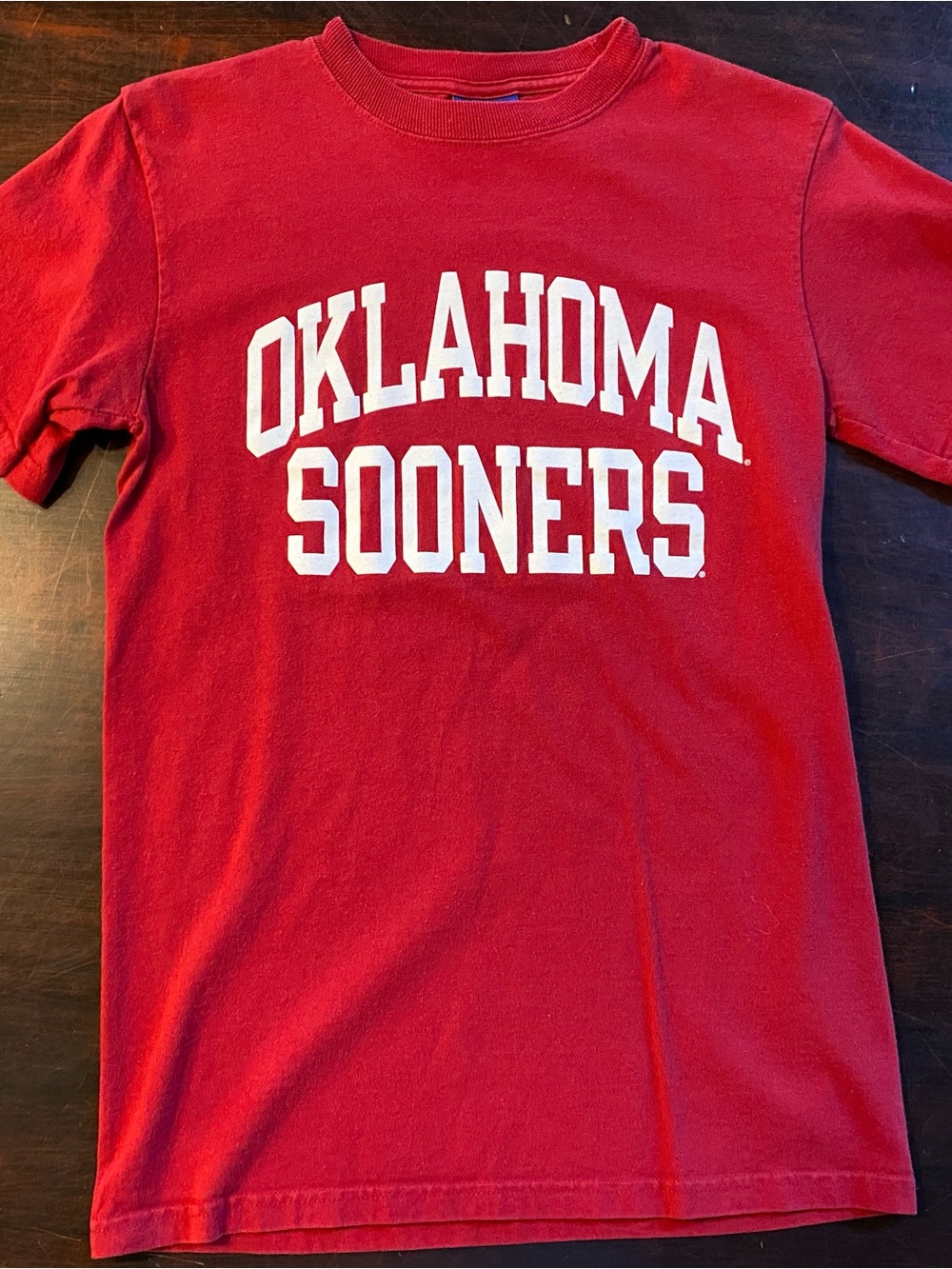 Champion Oklahoma Sooners T-Shirt, Size Small